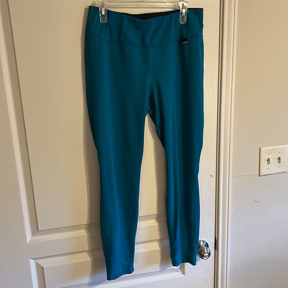 Patagonia Mid Wright Base Layer, Turquoise Color … - image 2